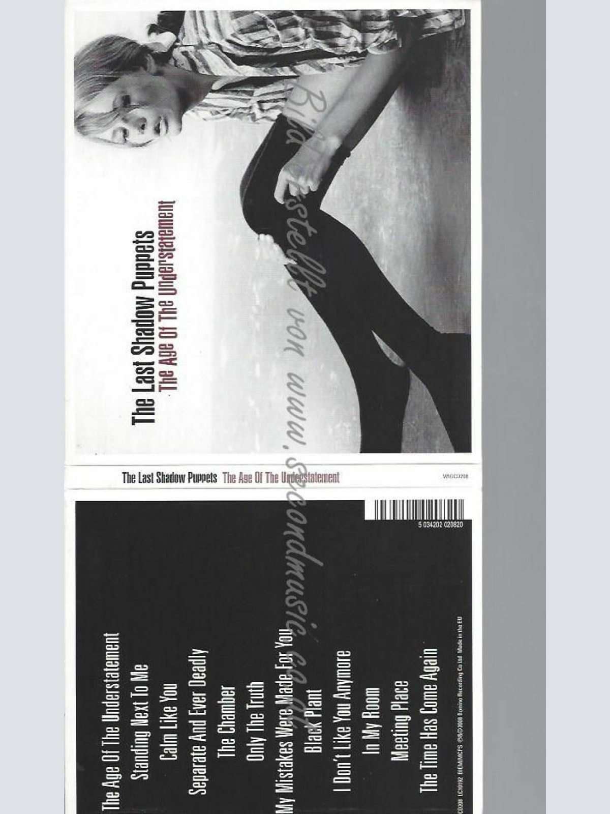 CD--THE LAST SHADOW PUPPETS | --THE AGE OF THE UNDERSTATEMENT