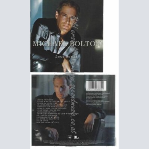 CD--MICHAEL BOLTON--    LOVE SONGS