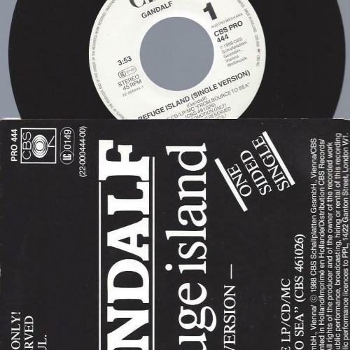 7"   Gandalf  Refuge Island // Promo