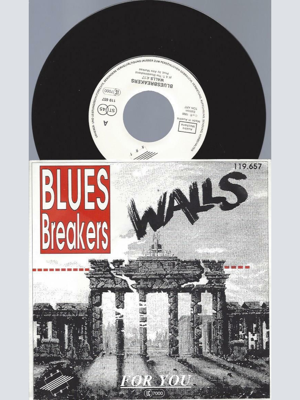 7"   Blues Breakers  Walls
