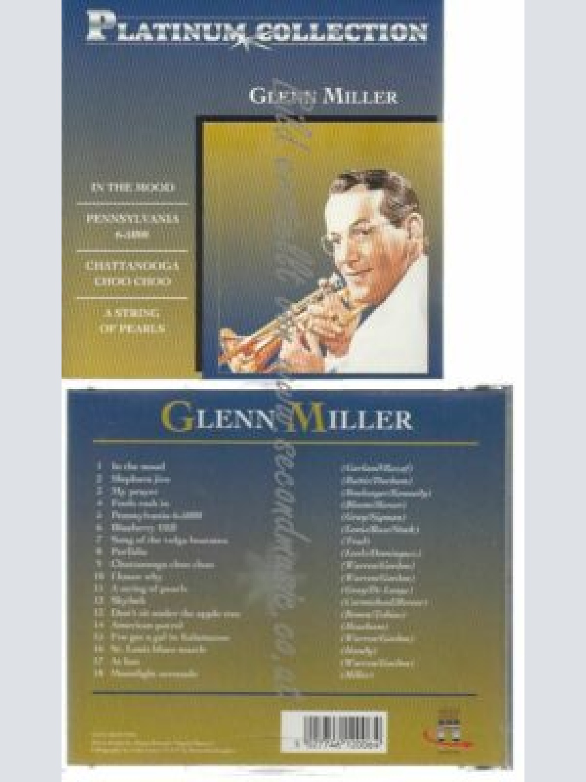 CD--GLENN MILLER--PLATINUM COLLECTION