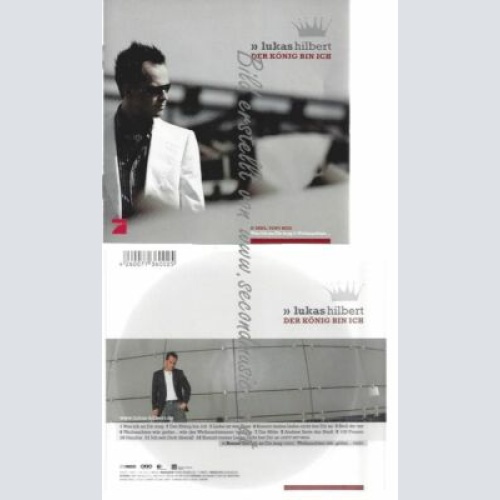 CD--LUKAS HILBERT--    DER KÖNIG BIN ICH