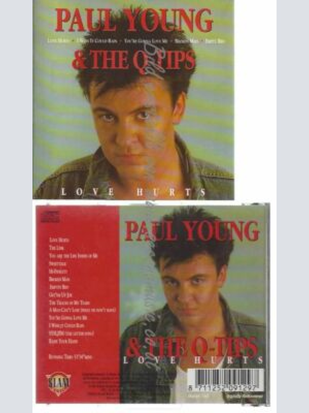 CD-- Paul Young & The Q-Tips  Love Hurts