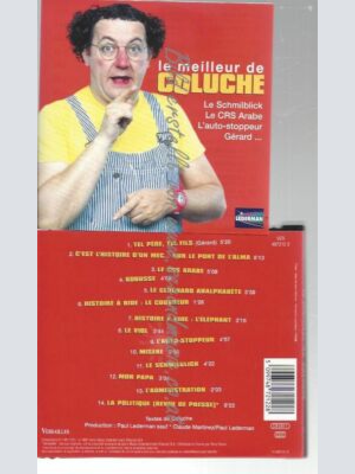 CD--COLUCHE--    LE MEILLEUR DE COLUCHE |