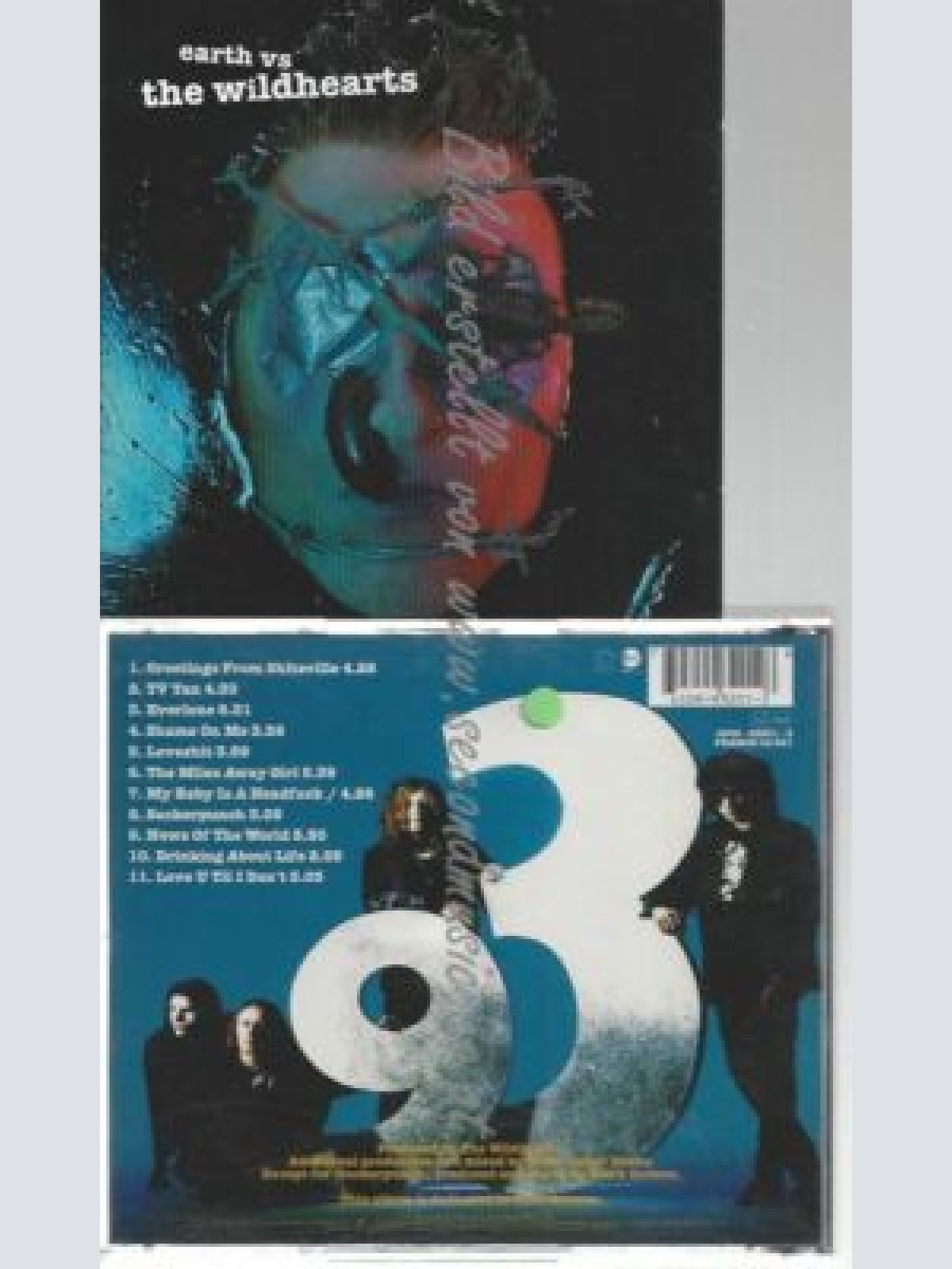 CD--THE WILDHEARTS--    EARTH VERSUS THE WILDHEARTS [EXPLICIT]