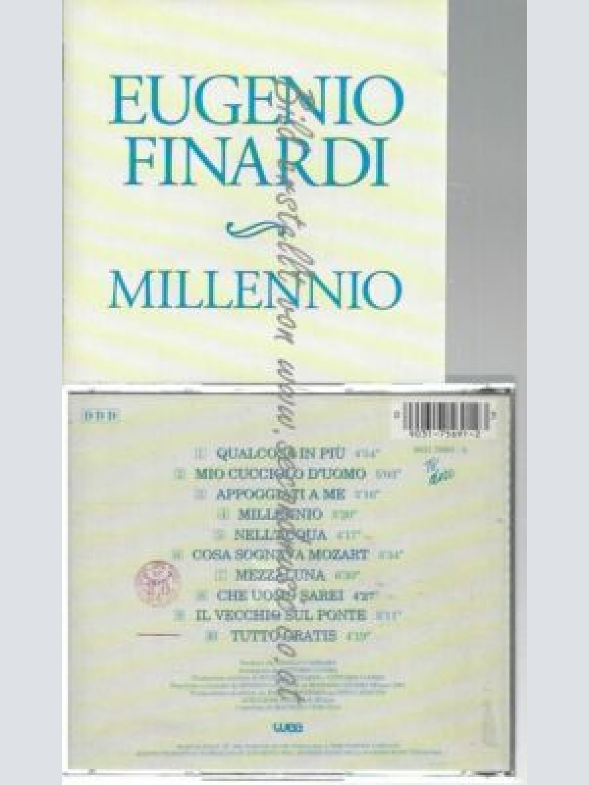 CD--EUGENIO FINARDI--    MILLENNIO