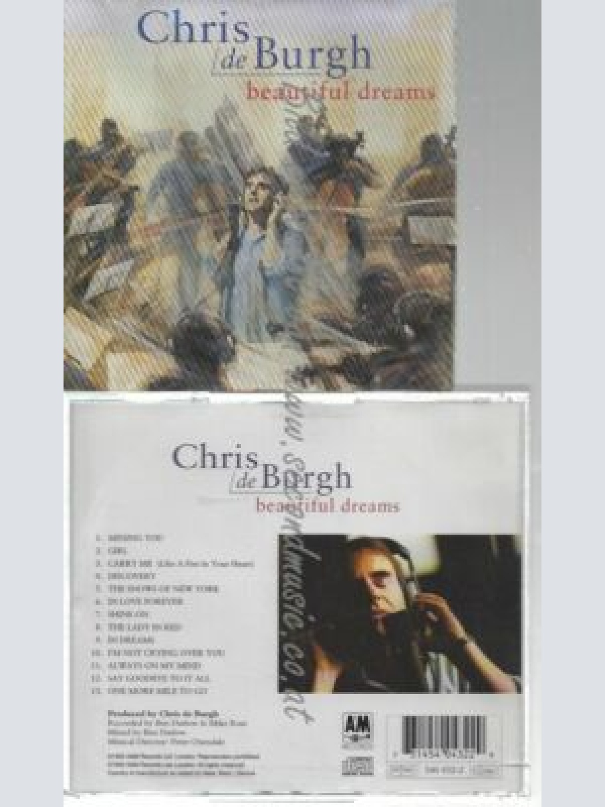 CD--CHRIS DE BURGH--    BEAUTIFUL DREAMS