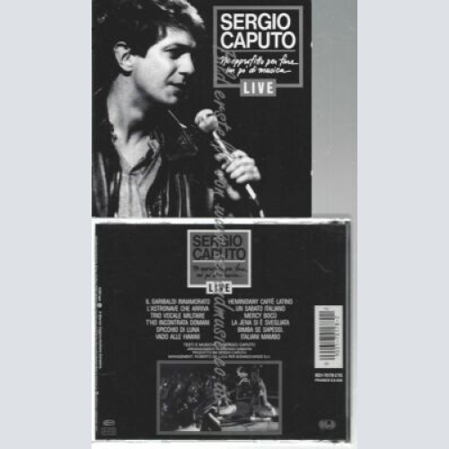 CD--SERGIO CAPUTO--    NE APPROFITTO PER FARE UN PO' DI MUSICA
