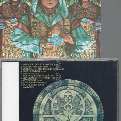 CD--BLUE OYSTER CULT | --FIRE OF UNKNOWN ORIGIN