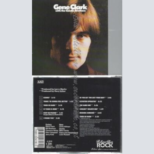 CD--GENE CLARK | --WITH THE GOSDIN BROTHERS