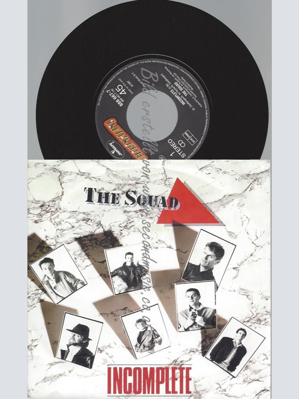 7"  THE SQUAD INCOMPLETE