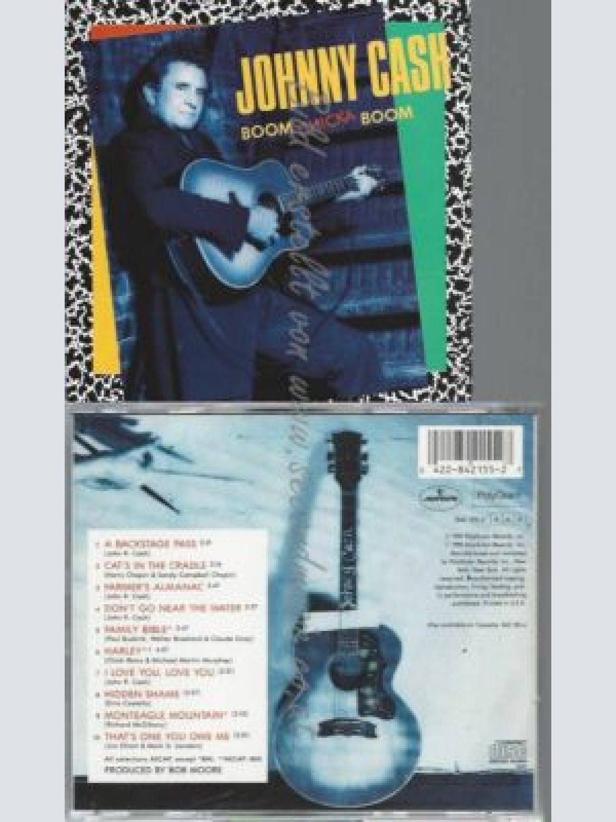 CD--JOHNNY CASH | --BOOM CHICKA BOOM
