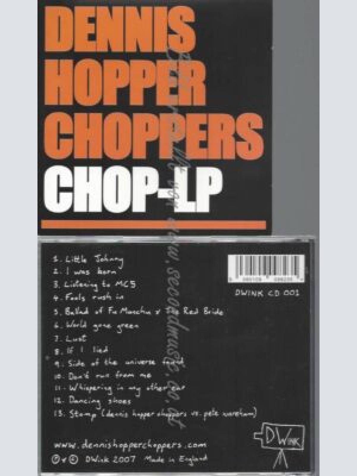 CD--DENNIS HOPPER CHOPPERS | --CHOP