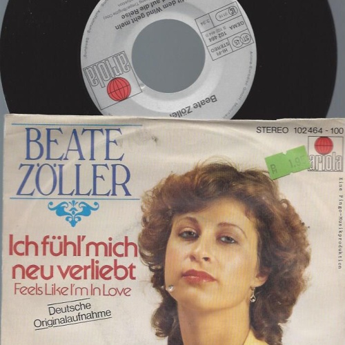 7" Beate Zöller – Ich Fühl' Mich Neu Verliebt