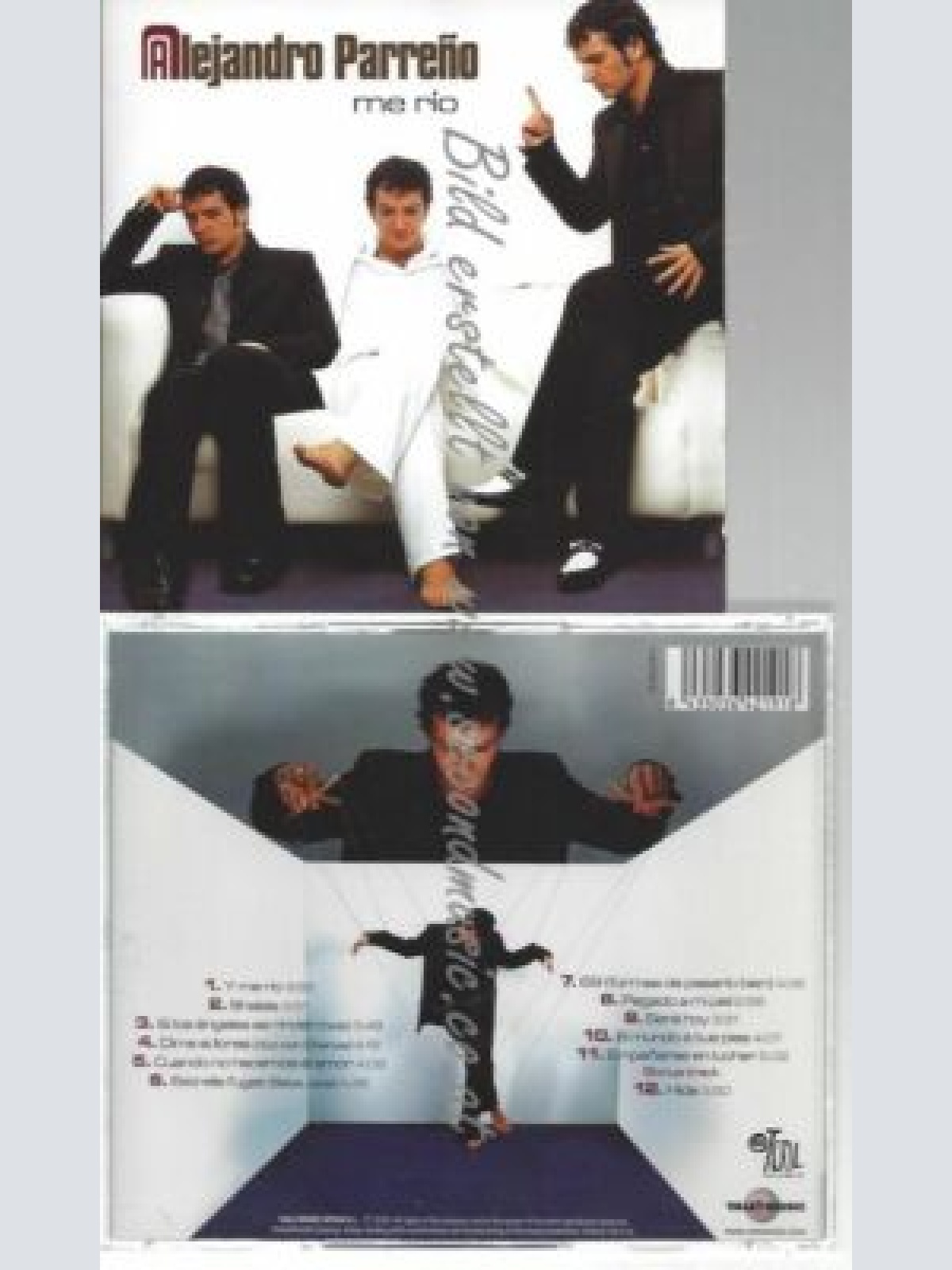 CD--ALEJANDRO PARREÑO--    ME RÍO