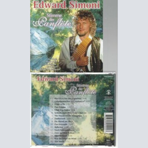 CD--EDWARD SIMONI--    DIE STIMME DER PANFLÖTE