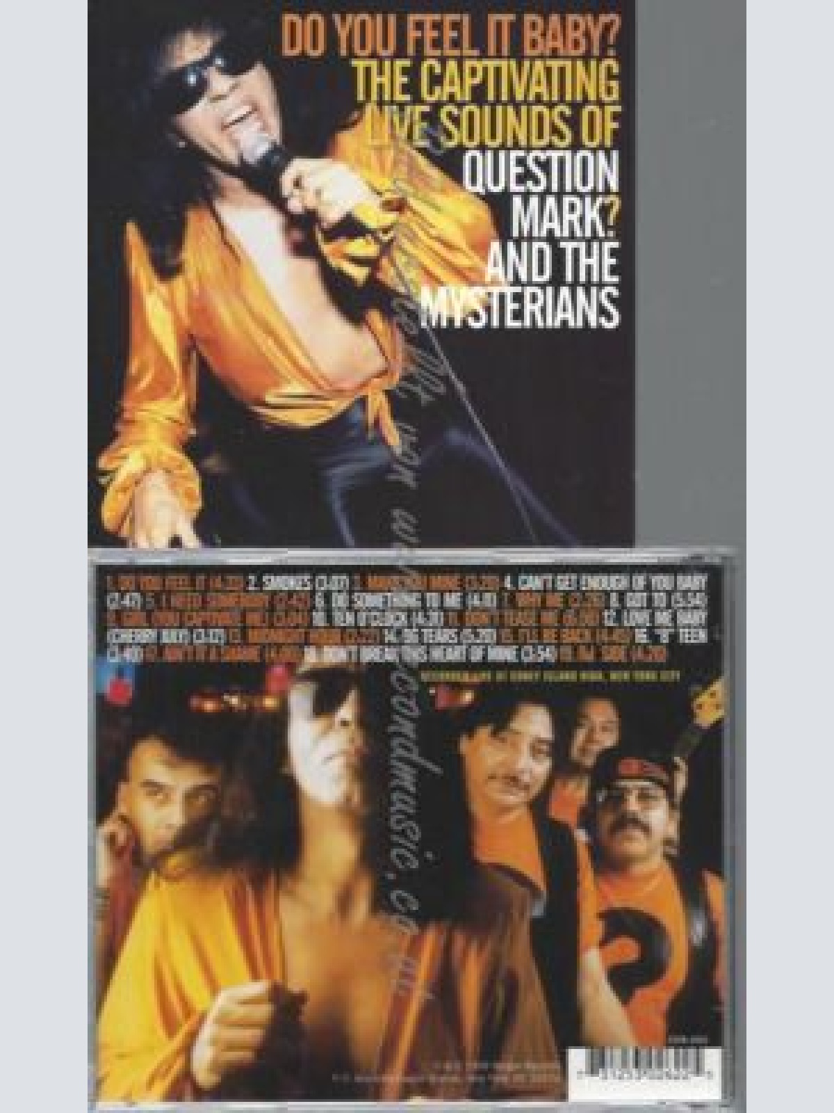 CD--QUESTION MARK & THE MYSTERIANS | --DO YOU FEEL IT BABY