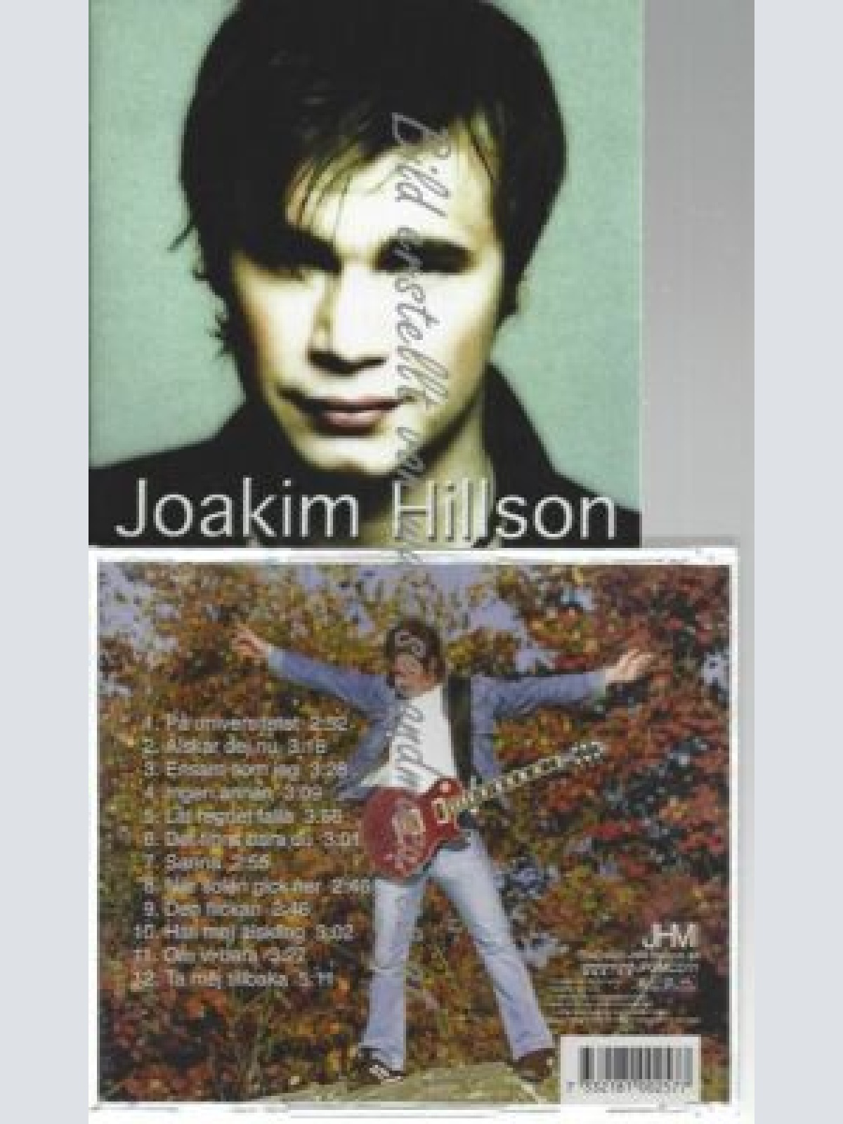 CD--JOAKIM HILLSON--    TILLBAKA