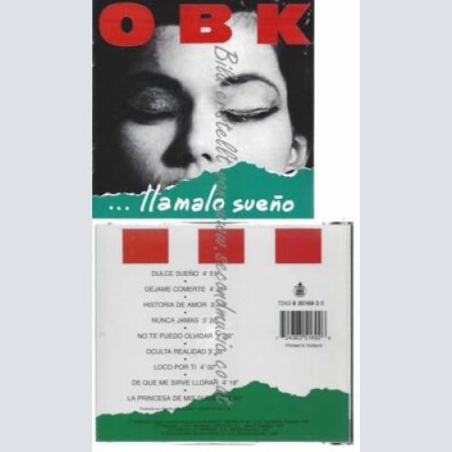 CD--OBK--    LLÁMALO SUEÑO
