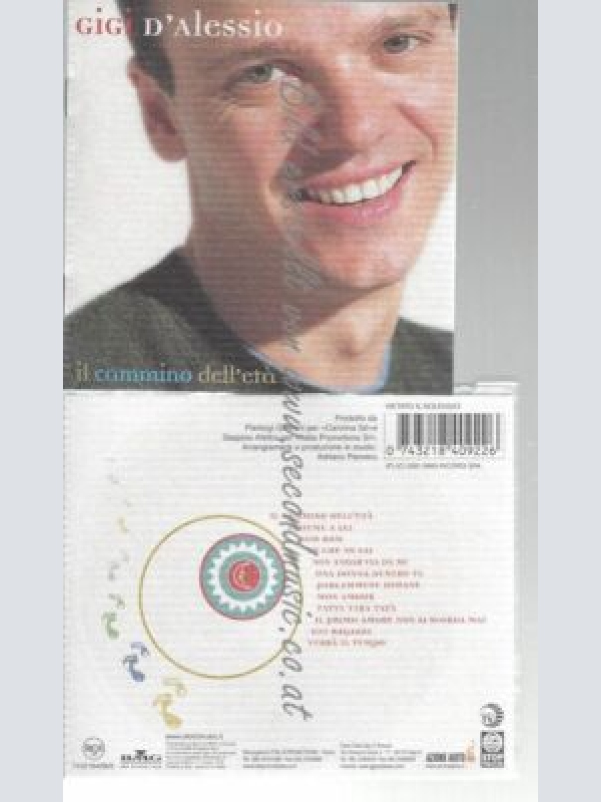 CD--GIGI D'ALESSIO--    IL CAMMINO DELL'ETA'