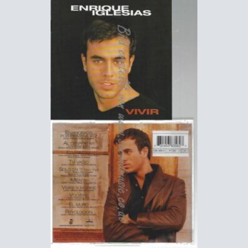 CD--ENRIQUE IGLESIAS--    VIVIR