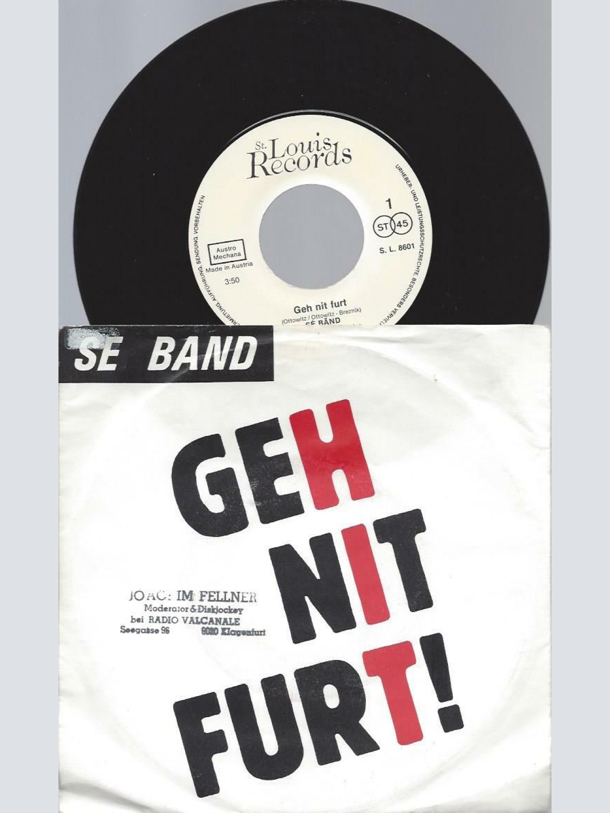 7"  Se Bãnd  Ge Nit Furt!