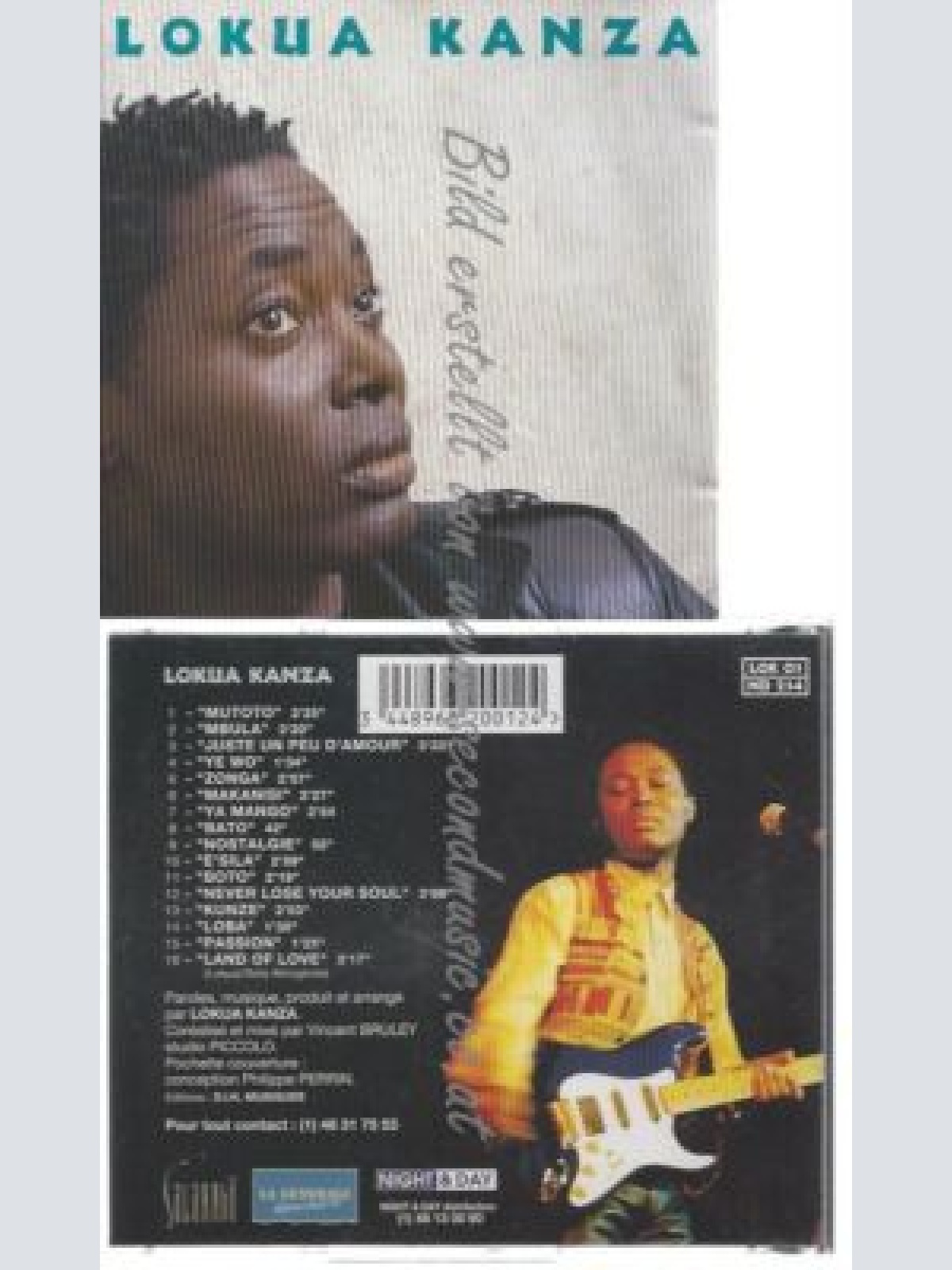 CD--Lokua Kanza – Lokua Kanza  /