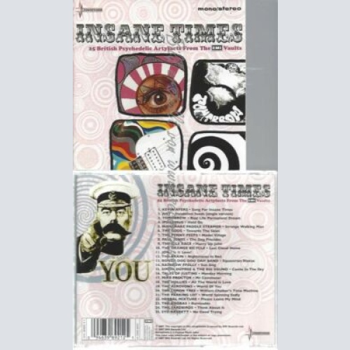 CD--  | --INSANE TIMES -  BRITISH PSYCHEDELIC ARTYFACTS FROM THE EMI VAULTS