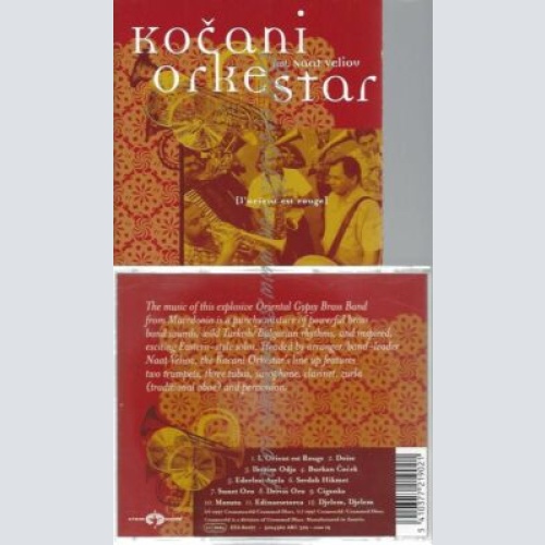 CD--KOCANI ORKESTAR | --L'ORIENT EST ROUGE