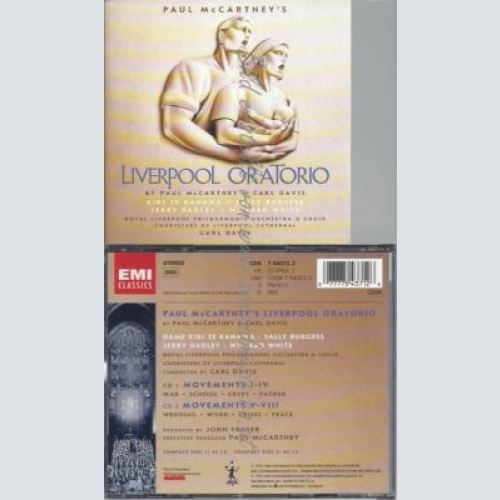 CD--PAUL MCCARTNEY, KIRI TE KANAWA, -LIVERPOOL ORATORIO (GESAMTAUFNAHME)