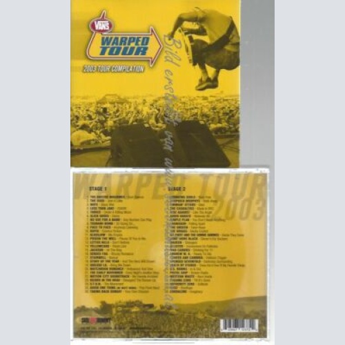 CD--VARIOUS--    WARPED  TOUR COMPILATION | DOPPEL-CD