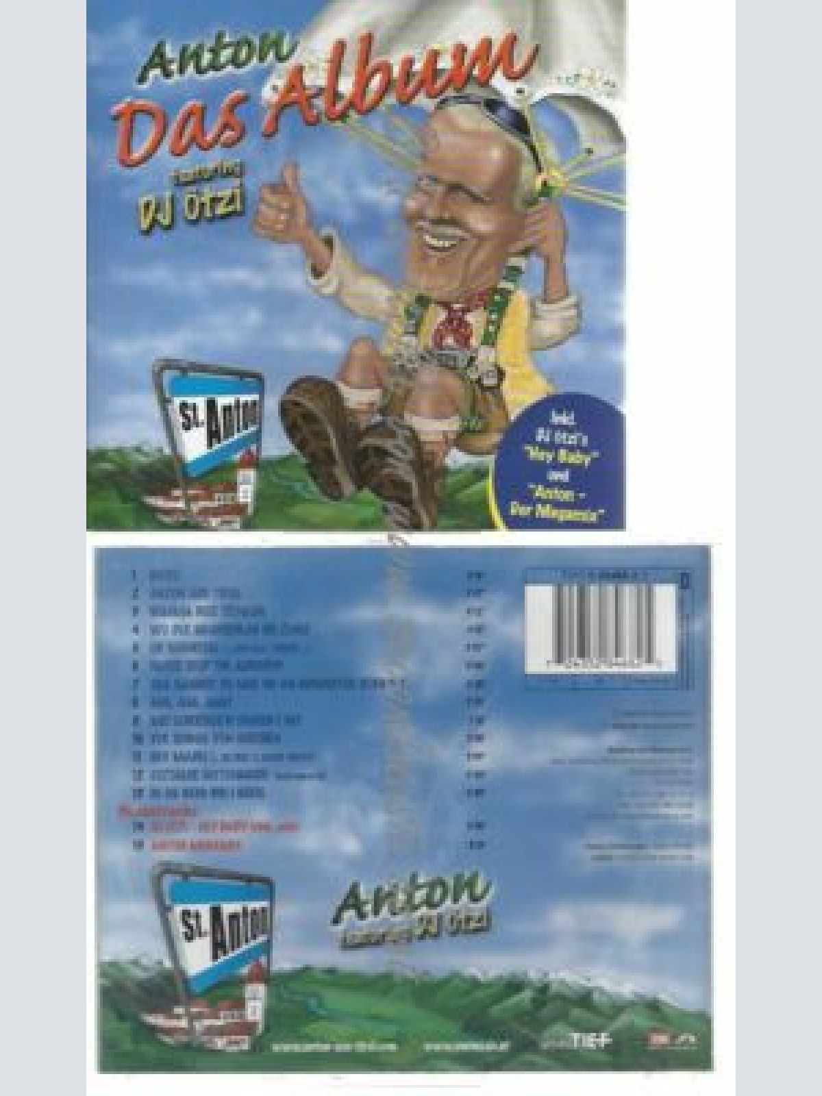 CD-- --ANTON AUS TIROL - DAS ALBUM