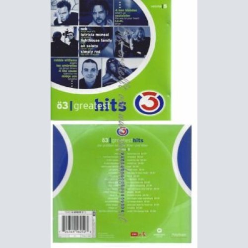 CD--DIVERSE, ROBBIE WILLIAMS, ET AL.--Ö3 GREATEST HITS, VOL. 5