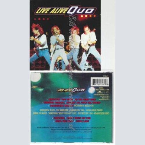 CD--STATUS QUO | --LIVE ALIVE QUO