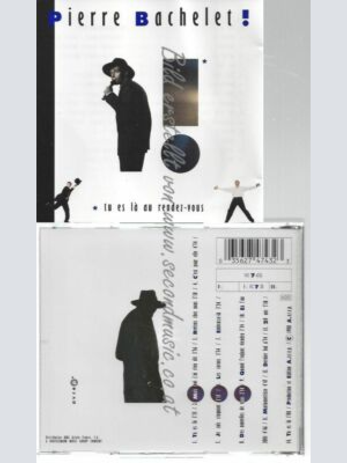 CD--PIERRE BACHELET--    TU ES LÀ AU RENDEZ-VOUS