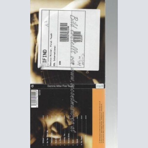 CD--DOMINIC MILLER--    FIRST TOUCH