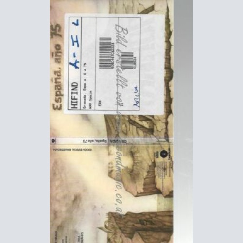 CD--GRANADA--    ESPAÑA, AÑO