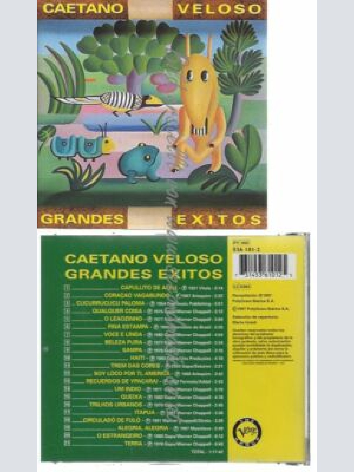 CD--CAETANO VELOSO--    GRANDES EXITOS |