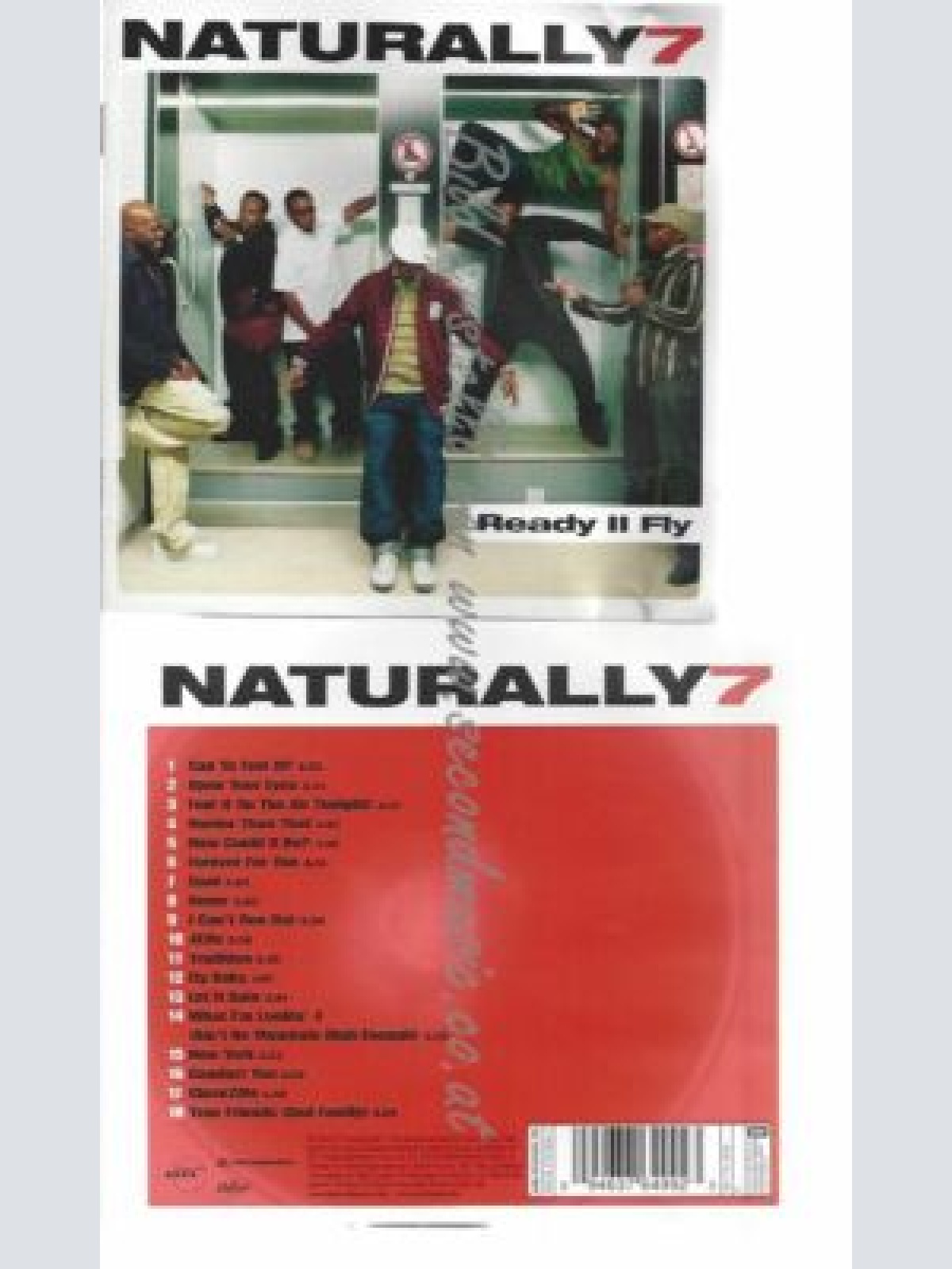 CD--NATURALLY 7--    READY II FLY