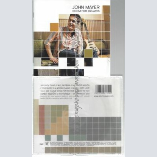 CD--JOHN MAYER--    ROOM FOR SQUARES