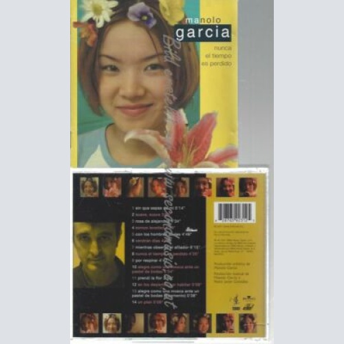 CD--MANOLO GARCIA--    NUNCA EL TIEMPO ES PERDIDO