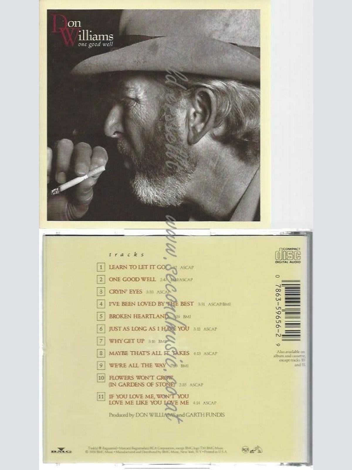 CD--DON WILLIAMS | --ONE GOOD WELL