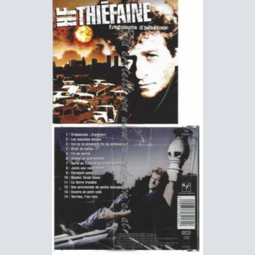 CD--HUBERT FÉLIX THIÉFAINE--    FRAGMENTS D'HÉBÉTUDE