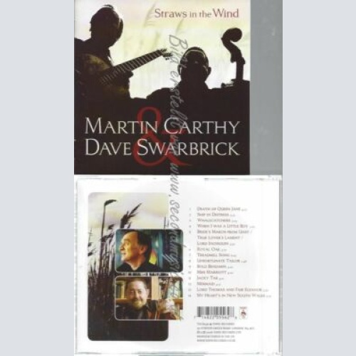 CD--MARTIN CARTHY | --STRAWBS IN THE WIND