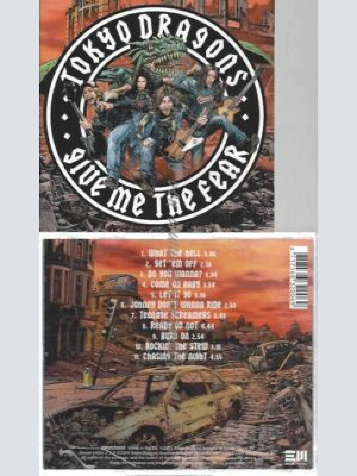 CD--TOKYO DRAGONS | --GIVE ME THE FEAR