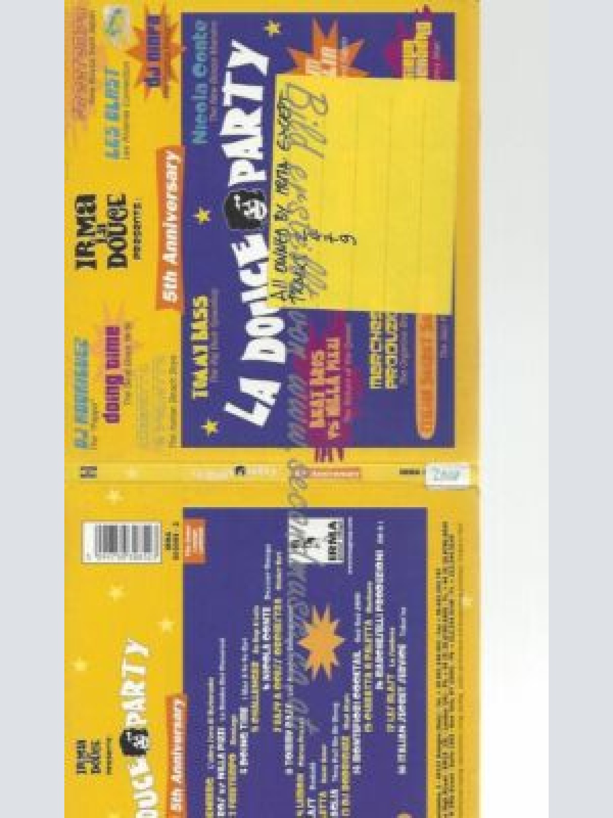 CD--VARIOUS--LA DOUCE PARTY-TH ANNIVERSA