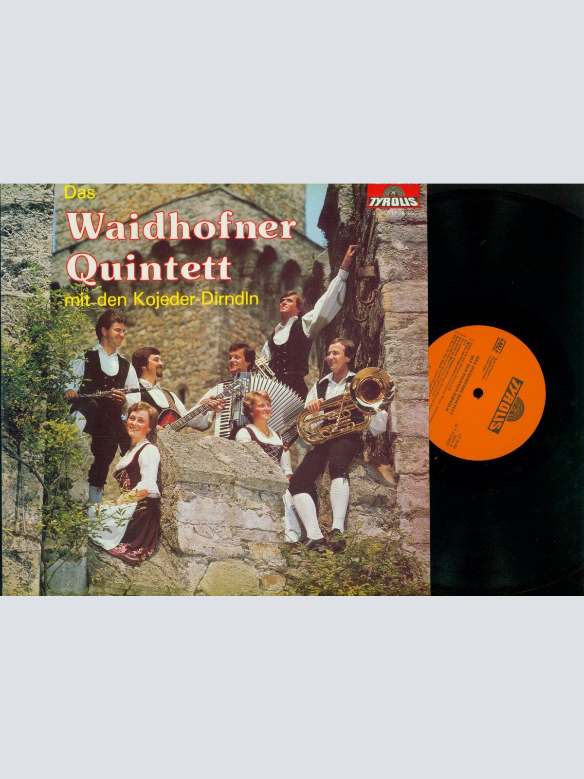 LP-- Das Waidhofner Quintett Mit Den Kojeder - Dirndln  //NM