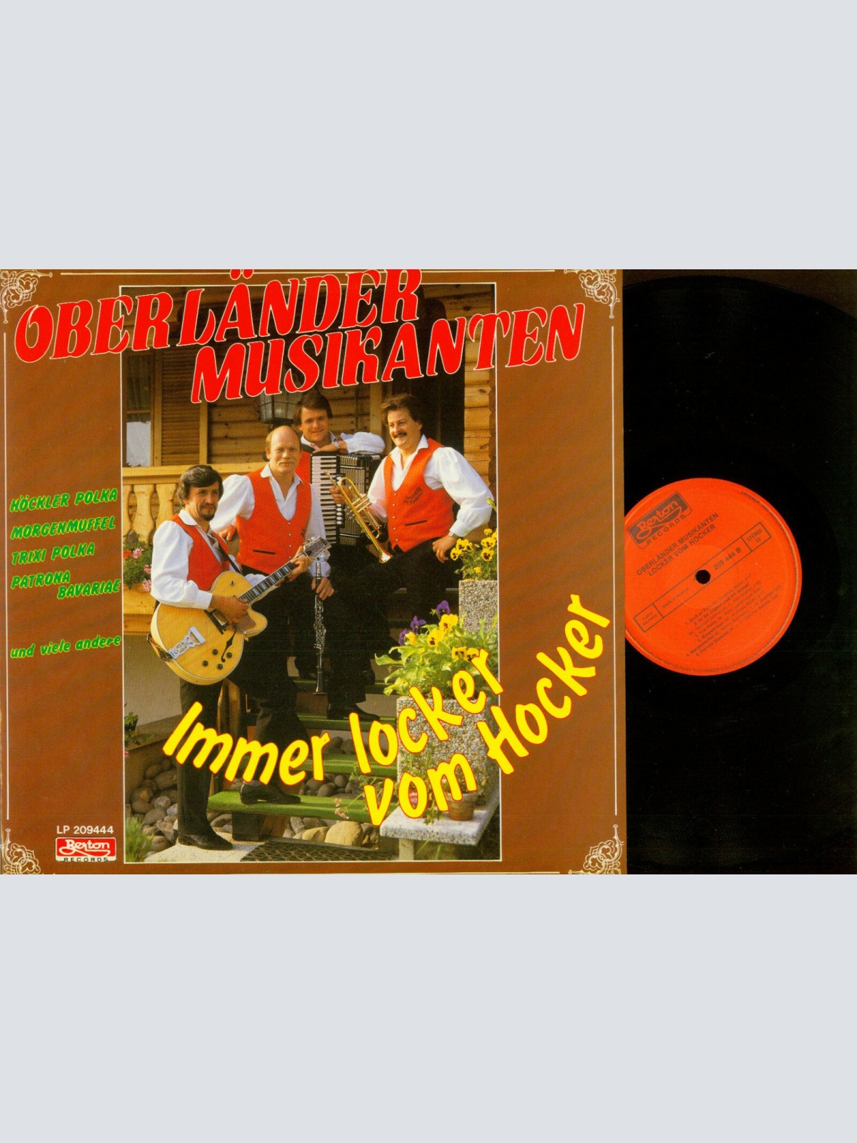 LP--  Oberländer Musikanten--  Immer locker vom Hocker  //NM