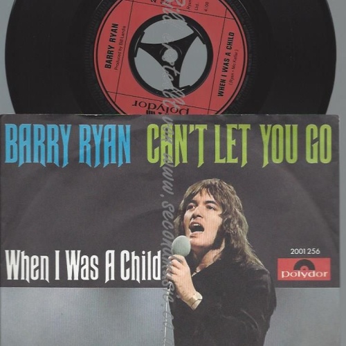 7"   Barry Ryan – Can't Let You Go