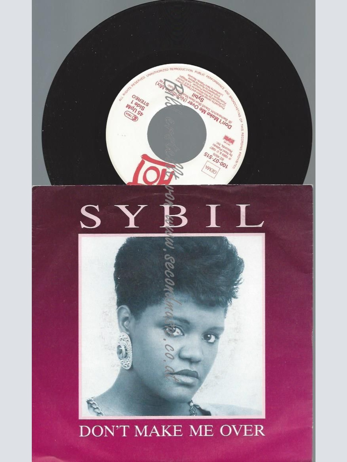 7"  Sybil  Don't Make Me Over